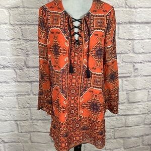 Miss Me sari-inspired mini dress